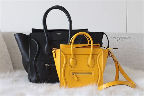 celine luggage tote cost|Celine luggage tote size comparison.